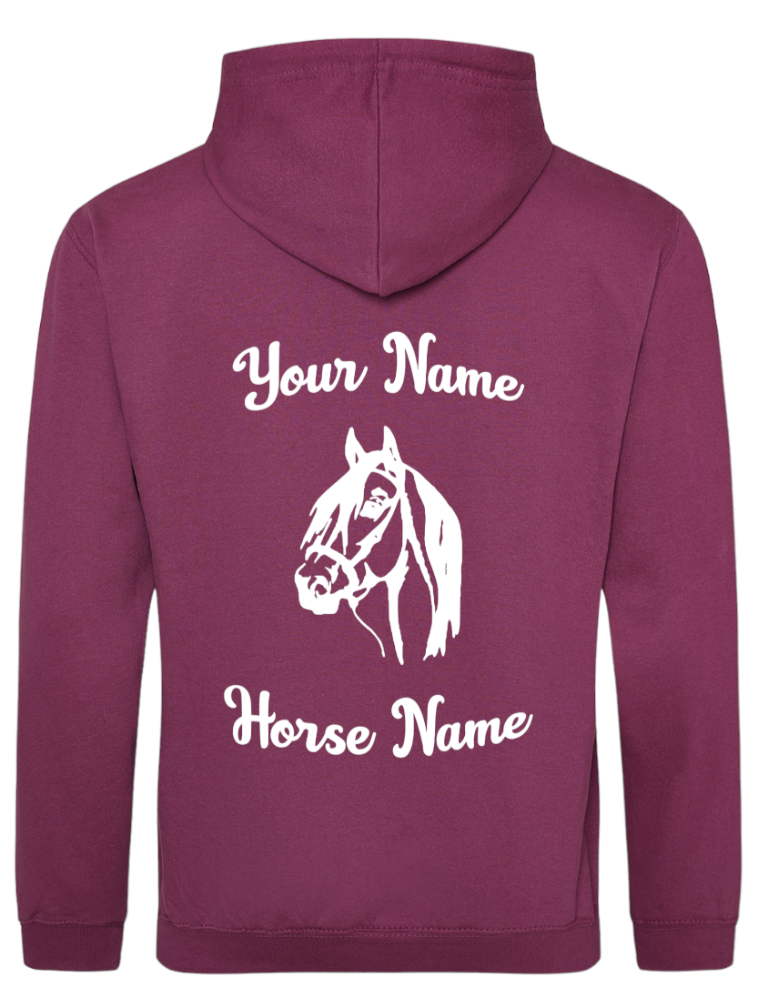 Horse Head Hoodie - Adults Unisex