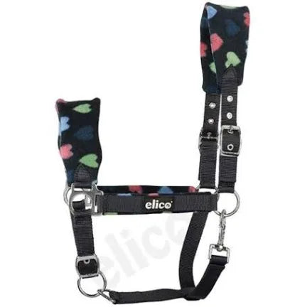 Elico Heart Fleece Headcollar