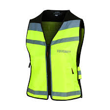 Equisafety Reflective Air Waistcoat Plain Back