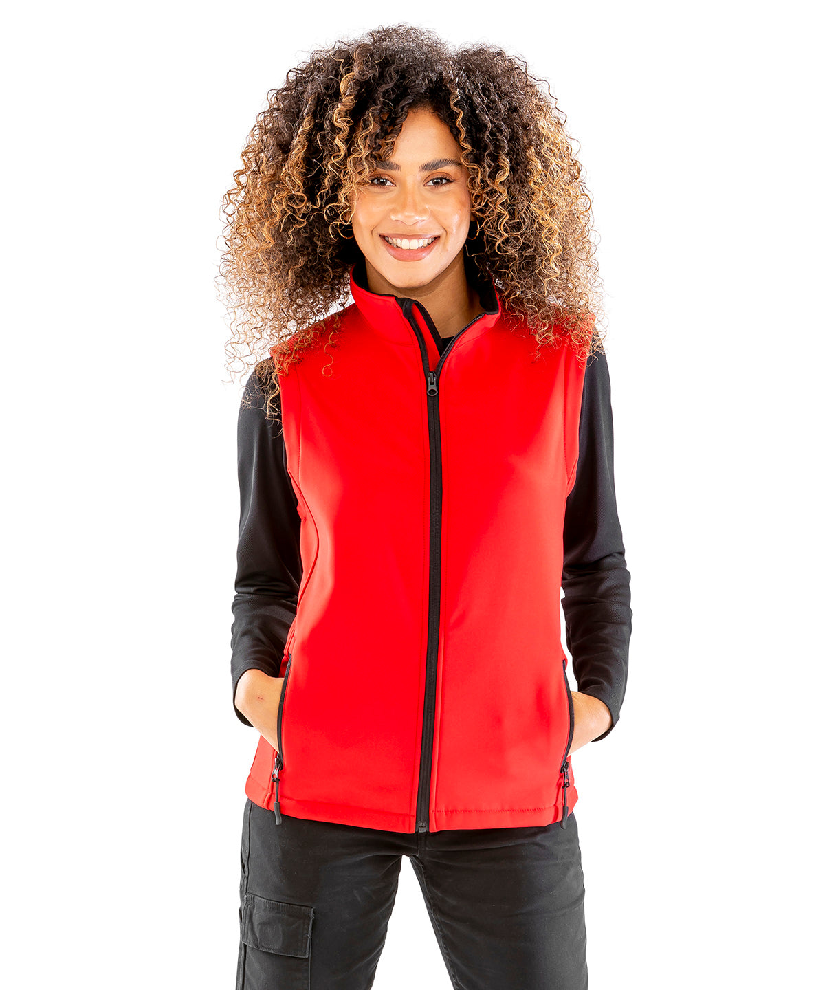 Ladies Softshell Bodywarmer