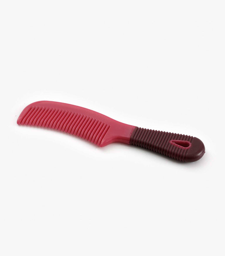 Premier Equine Plastic Mane Comb with Handle - Large