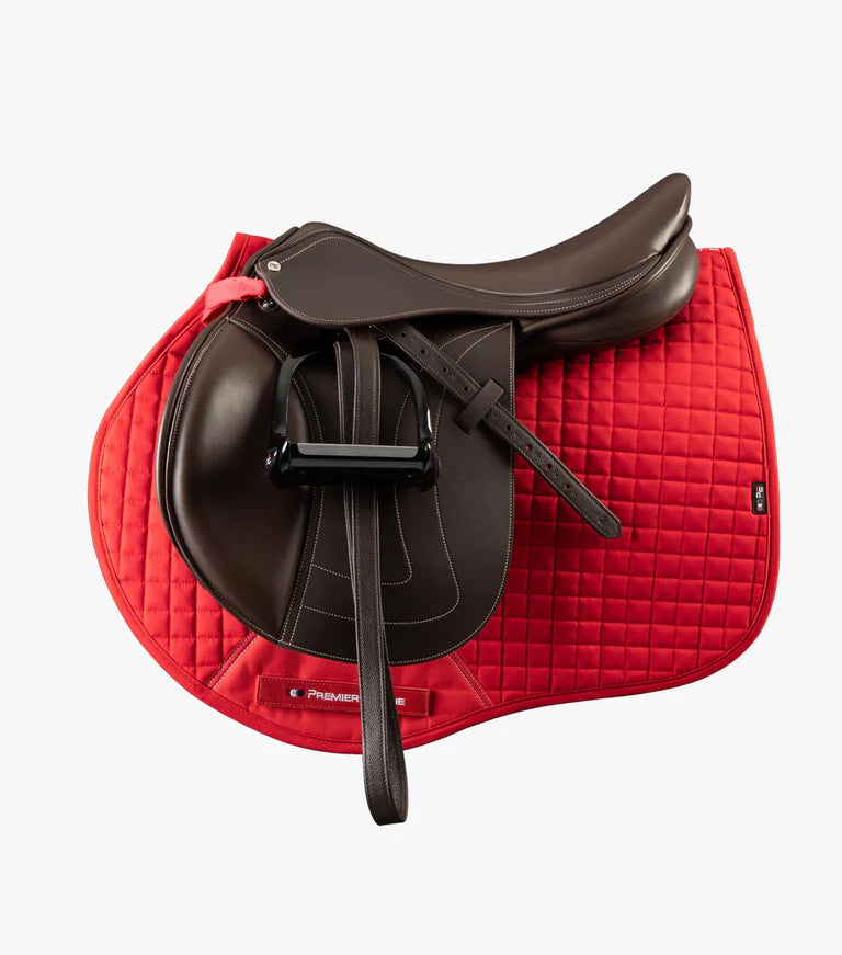 Premier Equine Close Contact Cotton GP/Jump Saddle Pad