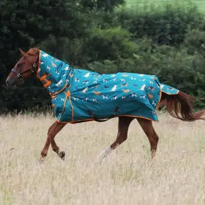 Dog Print 200g Combo Turnout Rug